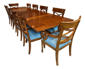Baker Milling Road Extendable Dining Table and 10 Chairs