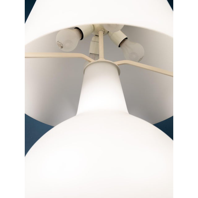 This large table or floor lamp, model 1853/1, was designed by Max Ingrand in 1954 for Fontana Arte. This fabulous lamp is...