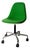 Green Fiberglass PSC Chair by Eames for Herman Miller, 1960s For Sale - Image 8 of 8