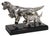 Mid 20th Century Pr. Silvered Metal Dog Bookends by the Philadelphia Mfg. Co. For Sale In New York - Image 6 of 18