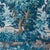 Contemporary Schumacher X Johnson Hartig La Forêt 3 Panel Set In Antique Blue Forest For Sale - Image 3 of 6