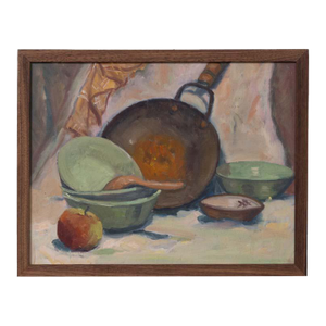 1950s Japanese Oil Painting