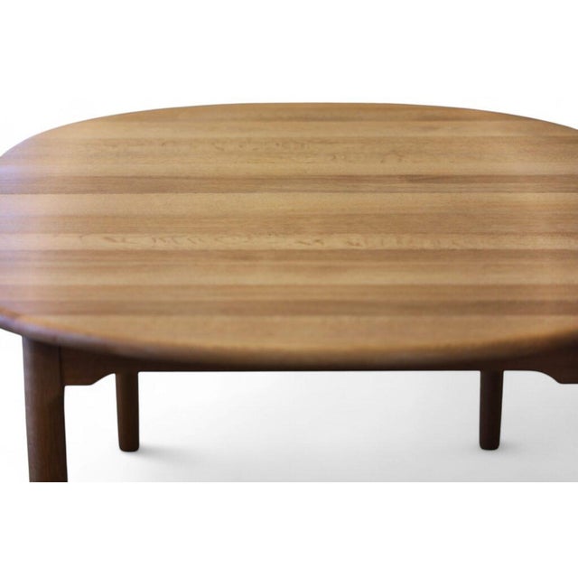 Wood Dining Table in Oak with Extension Leaves by Kurt Østervig for Kp Møbler, 1960s For Sale - Image 7 of 18