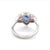 Natural Sapphire Diamond Ring Size 6.5 14k Gold 3.43 TCW Certified $7,950 215419 This is a Unique Custom Made Glamorous...