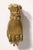 Victorian Antique Victorian Brass Hand Door Knocker For Sale - Image 3 of 11