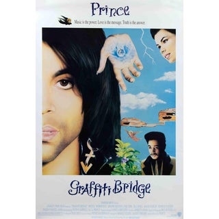 Graffiti Bridge Poster, USA, 1990 For Sale