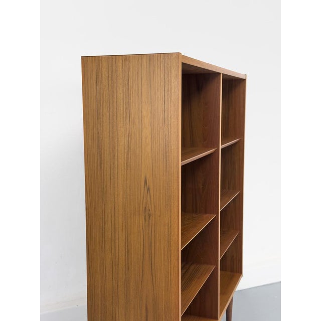 Wood Vintage Danish Teak Bookcase by Carlo Jensen for Hundevad & Co., 1960s For Sale - Image 7 of 18