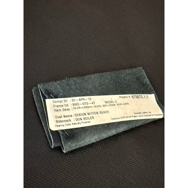 Ted Boerner for Design Within Reach Theatre Ottoman For Sale - Image 12 of 12