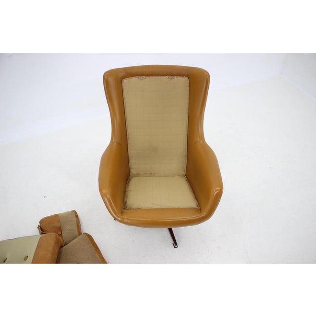 Leather Adjustable Armchair from Peem, Finland, 1970s For Sale - Image 13 of 18