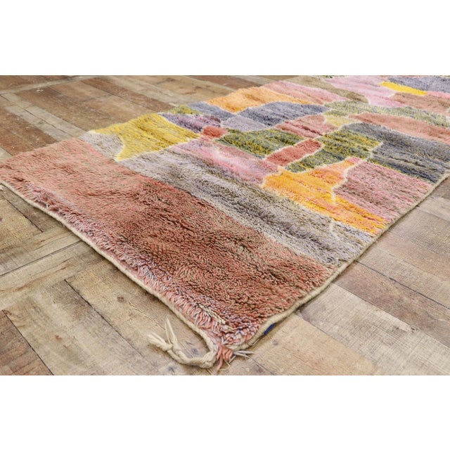 Soft Earthy Berber Moroccan Rug - 03'03 X 06'11 For Sale In Dallas - Image 6 of 9