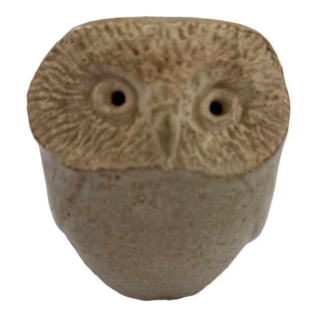 Vintage Anderson Studio Pottery Owl For Sale