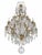 An exceptional and elegant pair of early 20th century French chandeliers, masterfully crafted in gilt bronze and adorned...