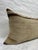 Turkish Hemp Pillow Cushion Natural Beige Brown Pillow Cushion Cover 16" x 24" For Sale - Image 4 of 4