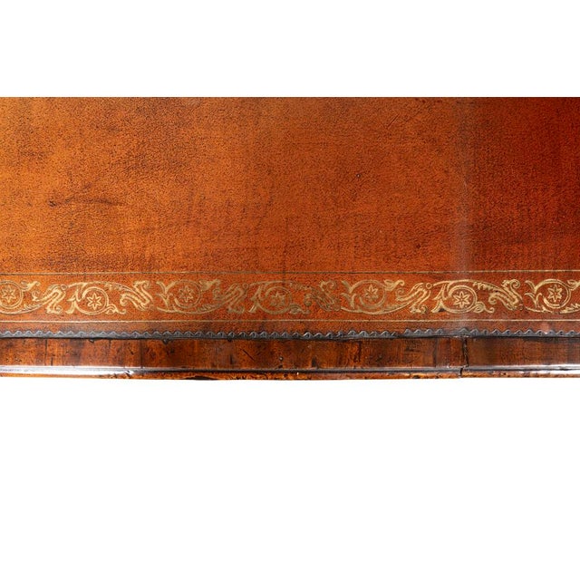 George III Mahogany Partners Desk For Sale - Image 10 of 11