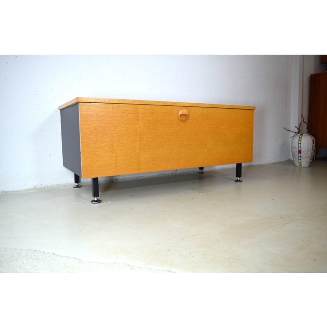 Wood Vintage Shoe Cabinet by VEB Deutsche Werkstätten Hellerau, 1970s For Sale - Image 7 of 7