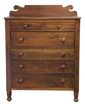 Mid 19th Century Sheraton Chest of Drawers