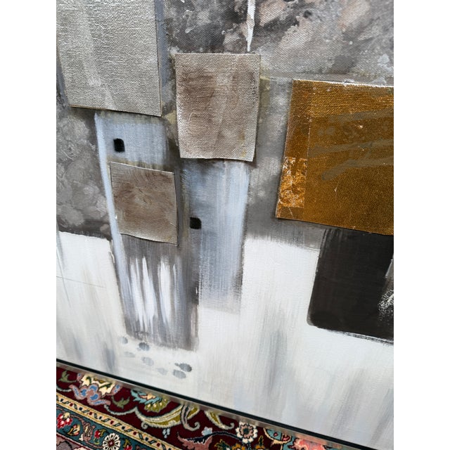 Silver Patrick St. Germain Ordered Chaos Original Mixed Media Artwork, Signed For Sale - Image 8 of 12