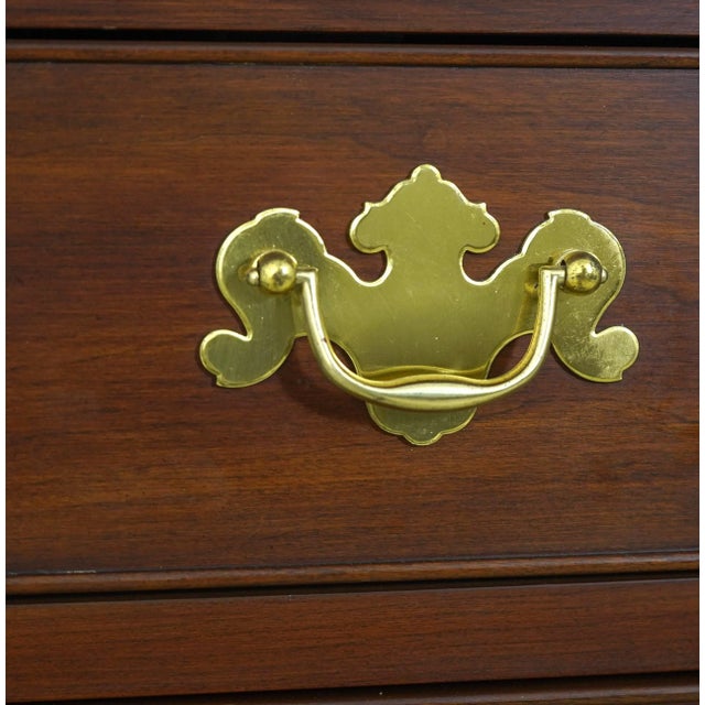 Brown Henkel Harris Cherry No.175 New Market Chest For Sale - Image 8 of 12