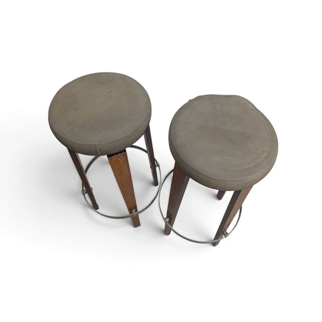 Vintage Mobile Bar in Teak, 1960s, Set of 4 For Sale - Image 14 of 18