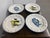 Early 21st Century Este Ceramiche Porcellane for Gump's Fish Plates, Set of Four For Sale - Image 5 of 12