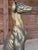 Vintage Cast Resin Greyhound Sculpture Statue With Gilt Finish Mid-20th Century For Sale - Image 4 of 12