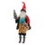 Celebrate the magic of the holiday season with this Vintage Santa with Frosted Pine Accents! Standing 26.5â tall, this...