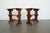 Old Hickory Furniture Co. Vintage Old Hickory American Provincial Side Tables (Set of 2) For Sale - Image 4 of 15