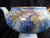 1970s 1970s Shofu Japan Footed Blue Teapot With Grapes and Raised Gold Trim For Sale - Image 5 of 7