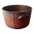 Large Antique New England Wooden Dry Measure by Daniel Cragin, Wilton, New Hampshire – Primitive Grain Measure With Forged Iron Handles For Sale