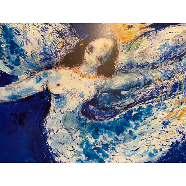 Modern Marc Chagall Curtain of the Firebird by Stravinsky: The Firebird Museum Poster For Sale - Image 3 of 3