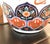 Orange Large 19th Century Hand Painted Imari Porcelain Vase Meiji Period For Sale - Image 8 of 11