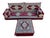 Modular Floor Sofa With Ottoman, Turkish Kilim U-Shaped Set Majlis Floor Sofa Seating For Sale - Image 18 of 18