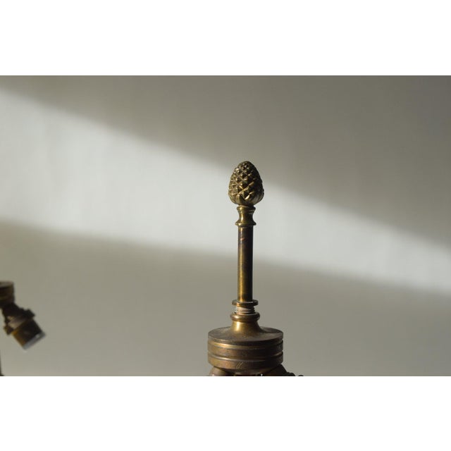 Gold Vintage Lamps from Maison Charles, 1950s For Sale - Image 8 of 10