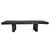 Wood Black Natural Edge Slab Organic Modern Bench/Coffee Table For Sale - Image 7 of 9