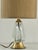 Mid-Century Italian Murano Glass and Brass Table Lamp, 1960s For Sale - Image 4 of 13