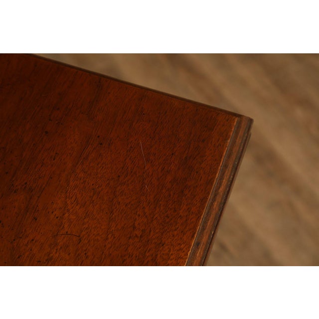 Henredon 18th Century Portfolio Georgian Style Walnut Server For Sale - Image 11 of 18
