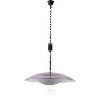 Drop-Down Pendant from Stilux Milano, 1950s For Sale