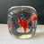 Mid 20th Century Mid-Century Murano Style Aquarium Art Glass Paperweight Sculpture With Red Angelfish For Sale - Image 5 of 8