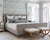 Worlds Away Matthew Izzo Home Xanadu Neoclassical Stool With Natural Rope and Performance Linen Cushion For Sale - Image 4 of 5