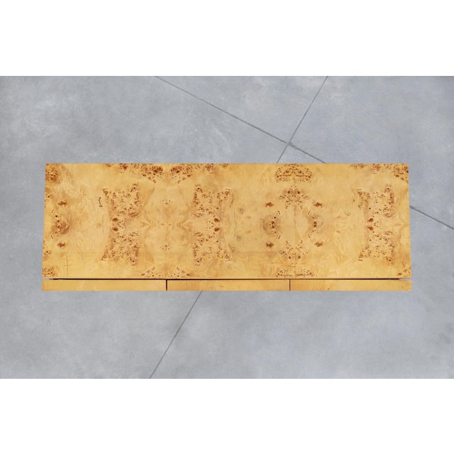 Mid-Century Modern Burl Wood Credenza by Arthur Umanoff for Dillingham For Sale - Image 12 of 14