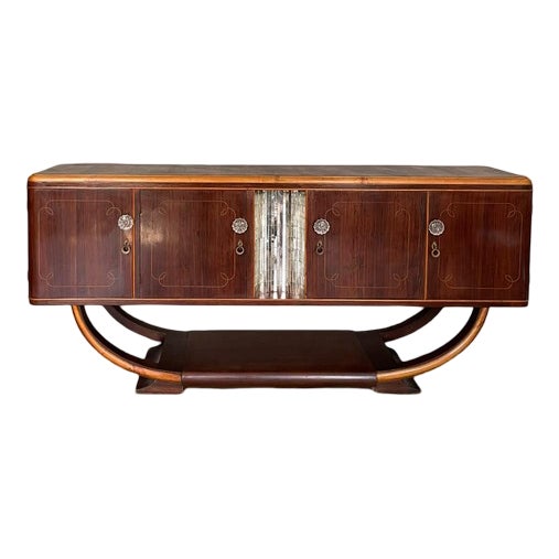 Art Deco Italian Chest of Drawers, 1940s For Sale