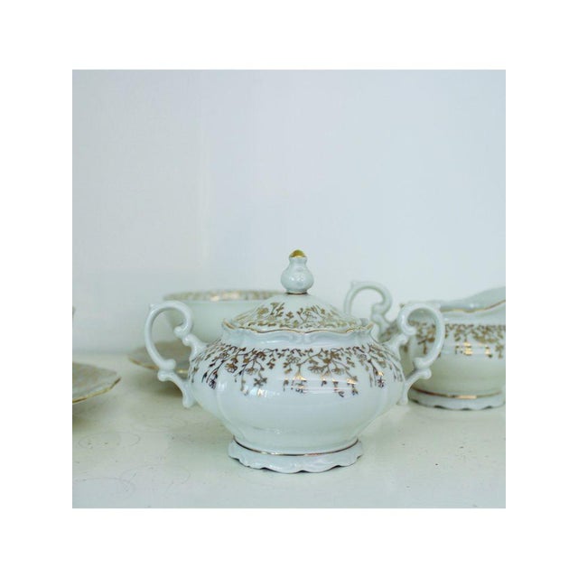 Tea Set from Wunsiedel, Germany, 1950s, Set of 9 For Sale - Image 14 of 16