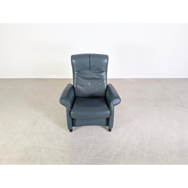 DS 50 Armchair in Dark Green Leather from de Sede, 1990s-2000s For Sale - Image 5 of 14