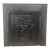 19th Century French Quarter Cast Iron Fireplace Surround & Ornate Figural Cover 30.5"x30.5" For Sale