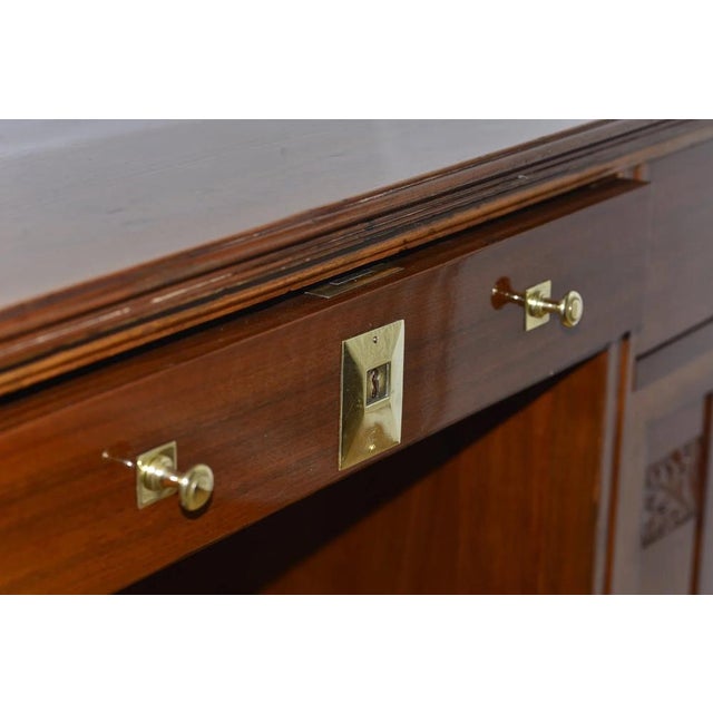 Art Nouveau Desk by Michael Niedermoser, Vienna, Austria, 1905 For Sale - Image 4 of 9