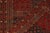 Textile Vintage Turkish Extra-Long Runner With Tribal Motifs & Symbolic Lattice in Red - Rug & Kilim For Sale - Image 7 of 7