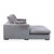 Boconcept Cenova Fabric Corner Sofa Grey Sofa Couch For Sale - Image 9 of 12