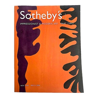2004 Sotheby's New York Catalog Impressionist & Modern Art Part Two 5/6/04 For Sale