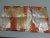 Vintage Orange and Silver Woven Obi Textile Fragment For Sale - Image 4 of 5