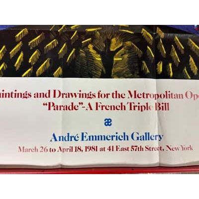 Late 20th Century Late 20th Century David Hockney Exhibition Poster For Sale - Image 5 of 10
